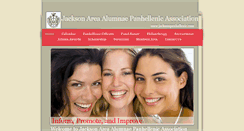 Desktop Screenshot of jacksonpanhellenic.com